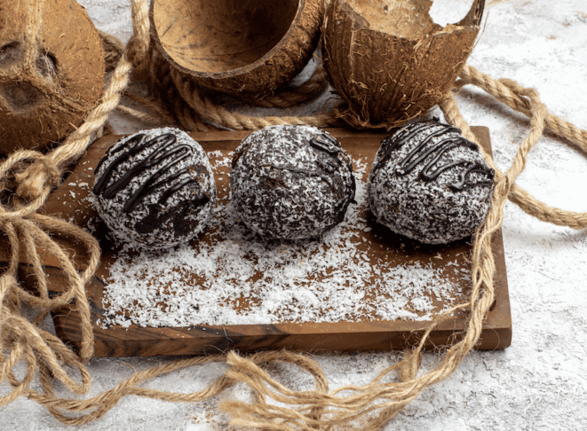 sladica s suhimi slivami čokolada kroglice recept