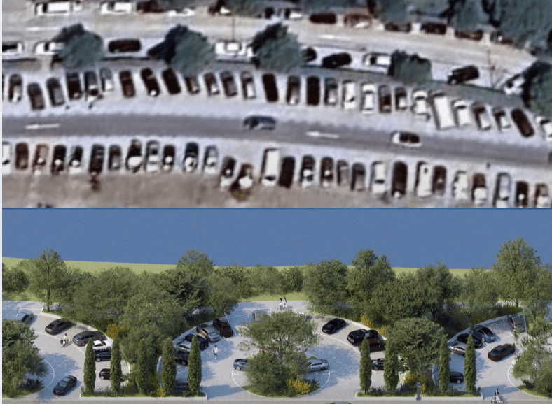 Tako bo videti 'parkovno parkirišče' v Strunjanu (FOTO)