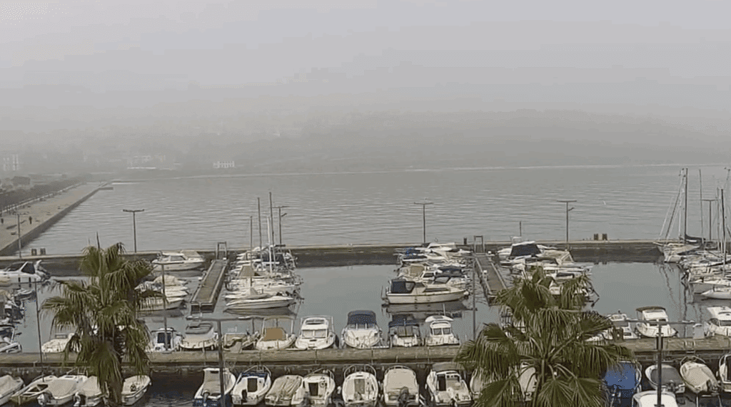 vremenska napoved Istra obala megla