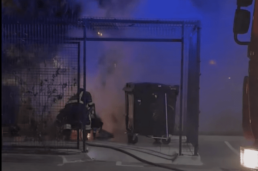 Tudi piranski gasilci obsodili vandalizem (FOTO)