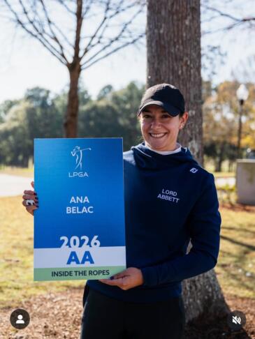 Ana Belac edina Slovenka na najelitnejši seriji golf turnirjev 2 Ana Belac