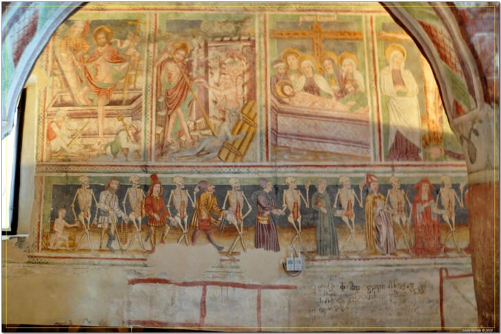 Dance of Death Hrastovlje fresco