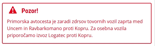 Kaos proti Kopru: Primorska avtocesta zaprta, kolone vse daljše 2 avtocesta