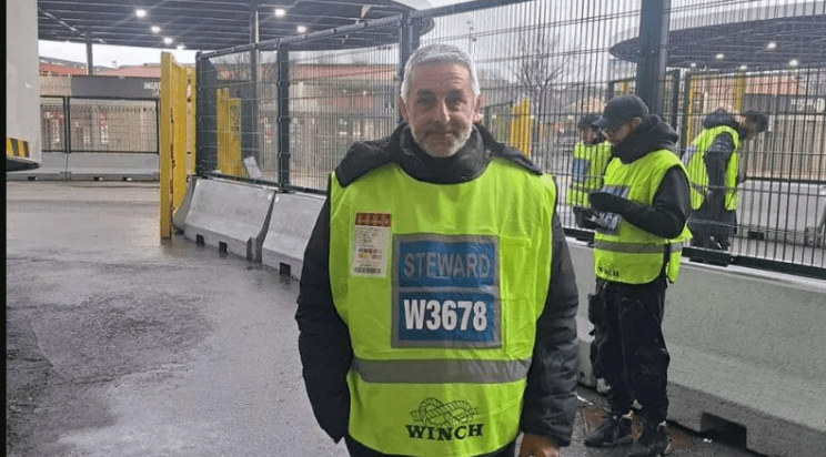 Varnostnik umrl od mraza med izmeno na gradbišču bodočega olimpijskega stadiona 2 varnostnik