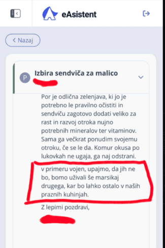 sporen sendvič