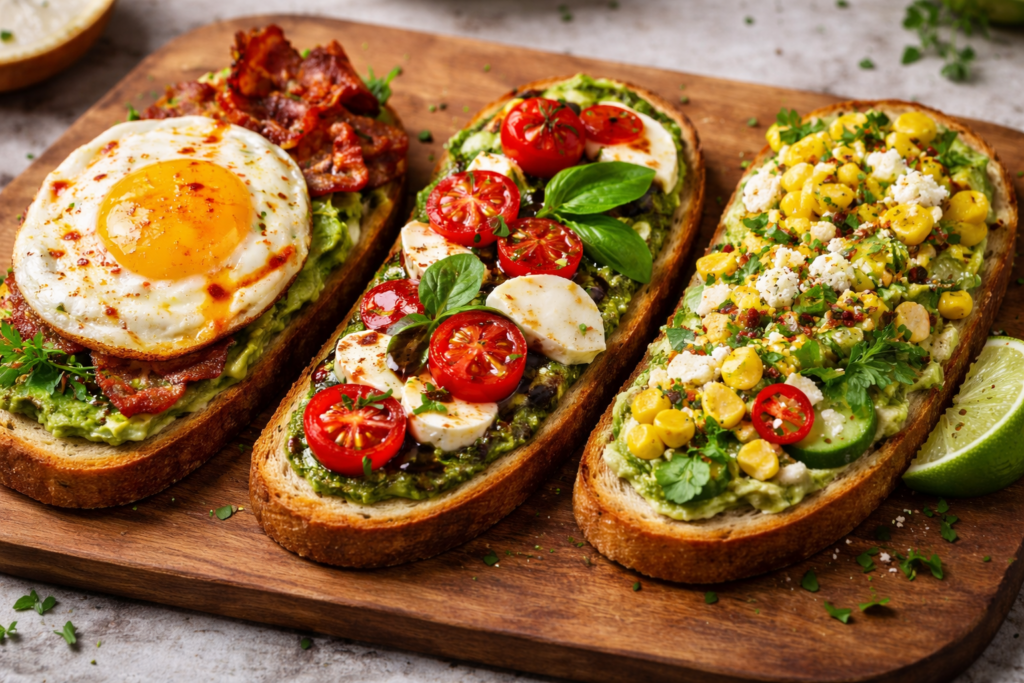 ZAJTRK TOAST NAMAZ HRANA