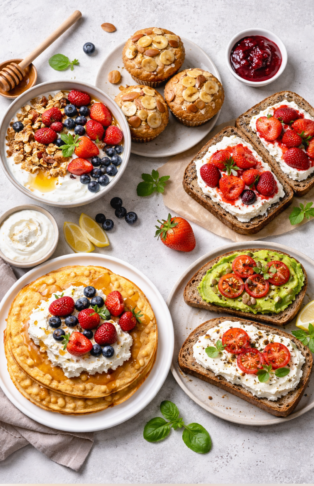 5 zajtrkov za najboljši začetek dneva 3 zajtrk