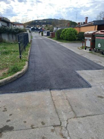 Vanganelska cesta v Šalari končno prenovljena