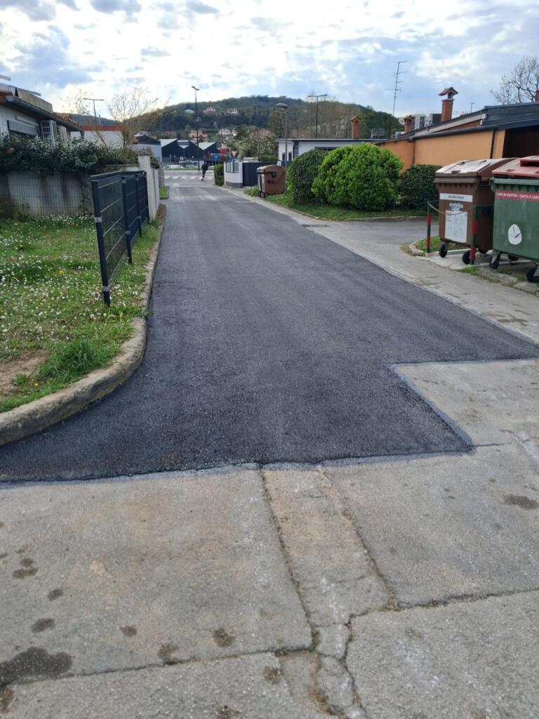 Vanganelska cesta v Šalari končno prenovljena