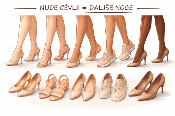 Kako nositi oblačila, da bodo vaše noge videti daljše: vodnik za vsak dan (FOTO) 4 Čevlji