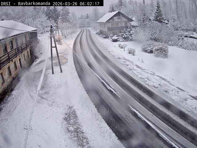 Sneženje do nižin in sunki burje do 100 km/h otežujejo promet (video) 3 promet