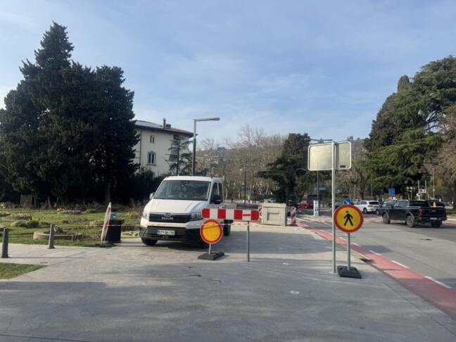 Kaj delajo v središču Portoroža? (foto) 2 Portorož