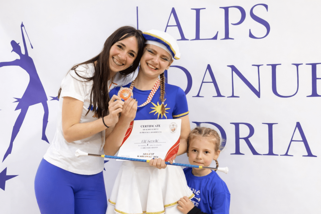 mažorete koper elif kendić MZS Živa papež ADA