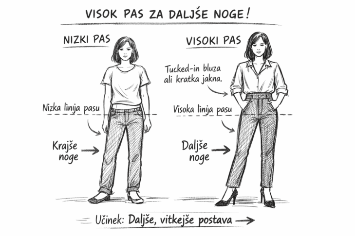 Kako nositi oblačila, da bodo vaše noge videti daljše: vodnik za vsak dan (FOTO) 2 OBLACILA POSTAVA