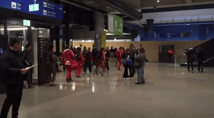 letala prispela domov