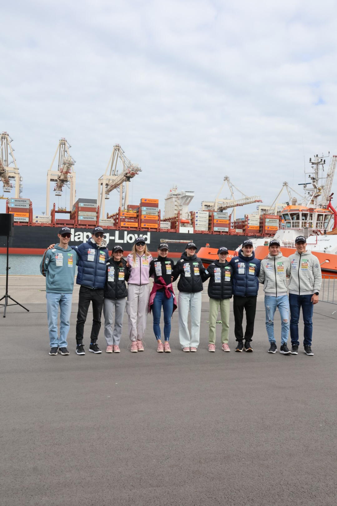 Domen in Nika Prevc obiskala koprsko luko (FOTOREPORTAŽA) 9 2Y1A7041 rotated