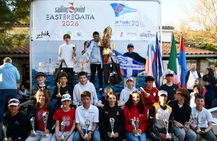 Od močne burje do lahkega maestrala: V Portorožu se je zaključila 32. Sailing PointVelikonočna regata 3 IMG 0627