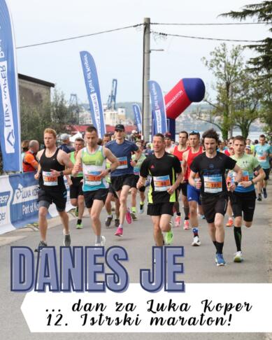 12. Istrski maraton, zapore cest: kje bodo in kako dolgo bodo trajale? 2 Istrski