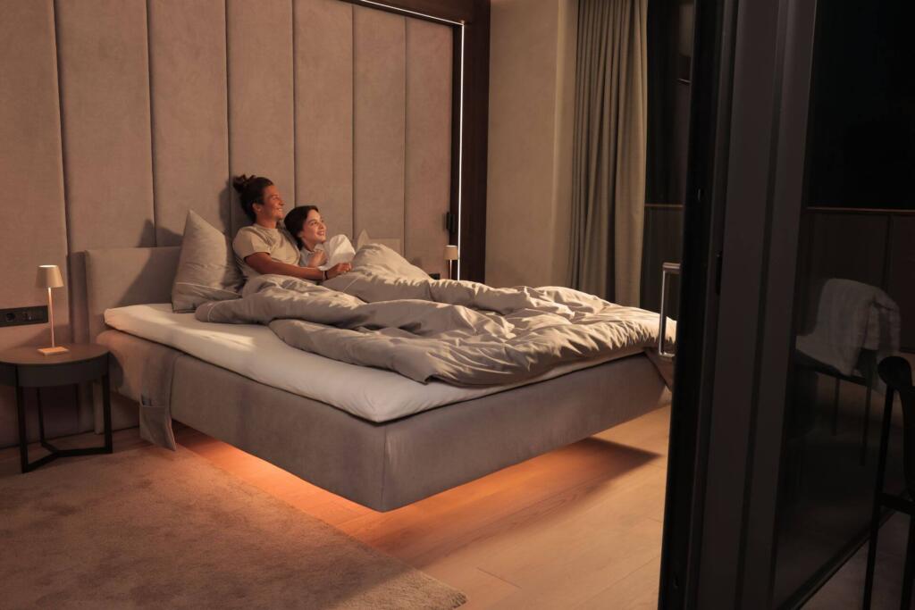 Lebdeca postelja BoxSpring