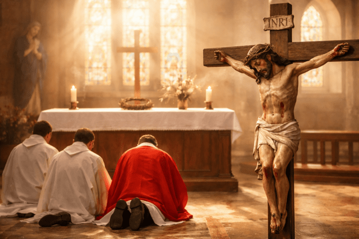 veliki petek katoliška cerkev