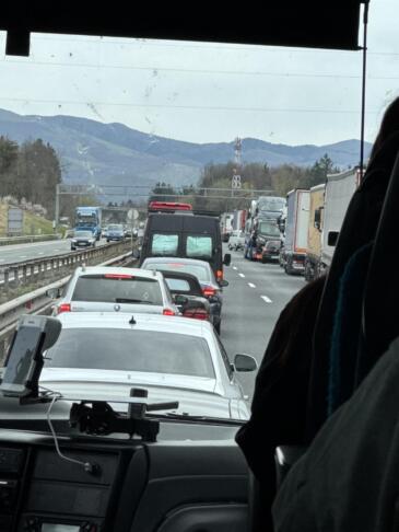 zastoj avtocesta primorka dars