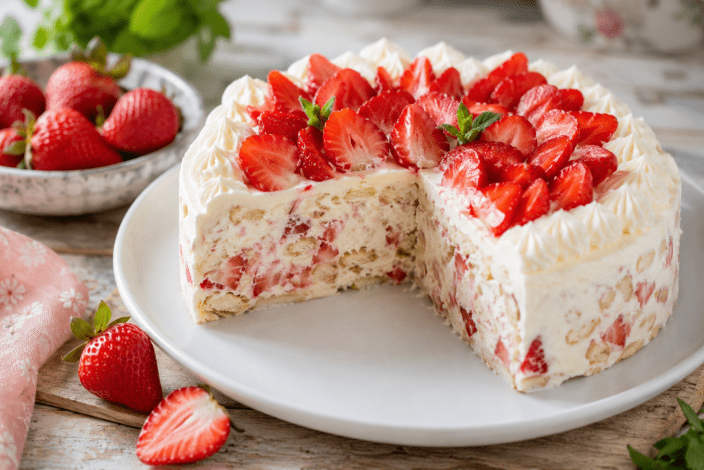torta z jagodami