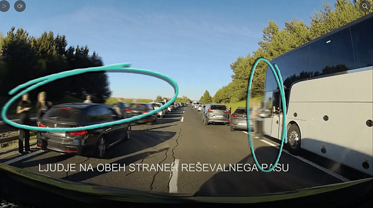 intervencija na avtocesti