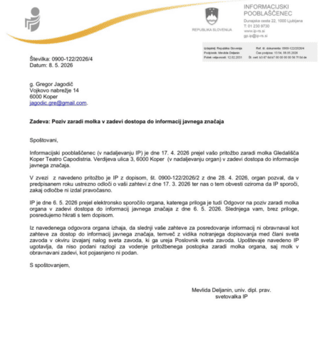 Gregor Jagodič razrešen funkcije člana sveta Gledališča Koper 2 Screenshot 2026 05 27 at 18.06.00