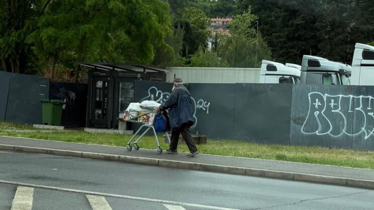 beračenje brezdomci
