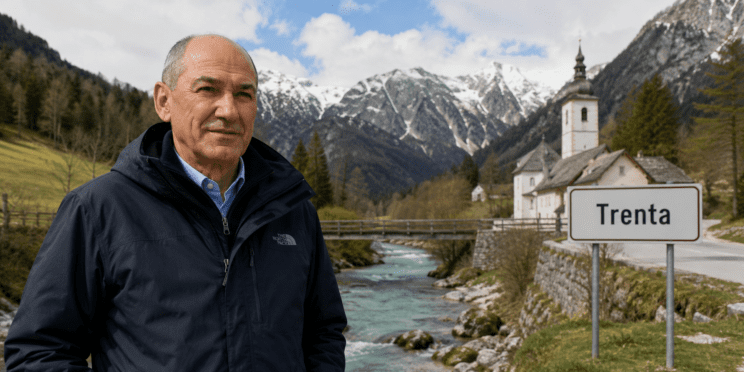 ai janez janša na trenti trenta politika slovenija