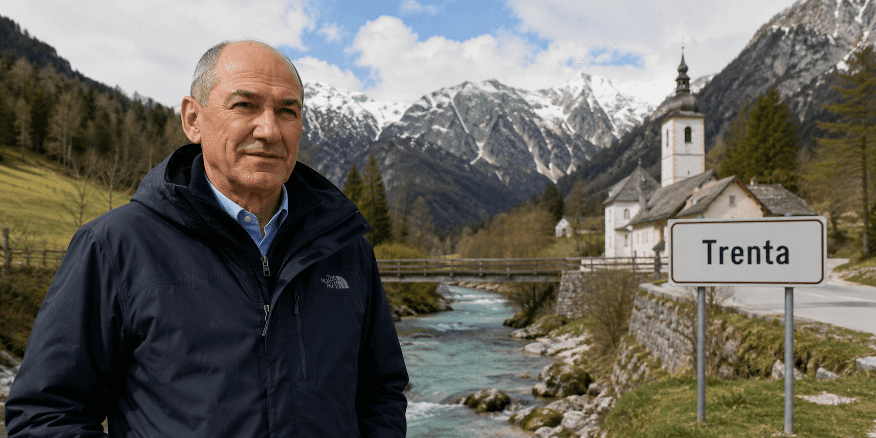 ai janez janša na trenti trenta politika slovenija