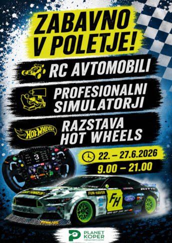 Poletni utrip v centru Planet Koper 3 planet