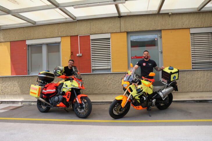 ANDREJ KANDIDO IN NICK JURDANA REŠEVALEC ZD ZDRAVSTVO MOTOR