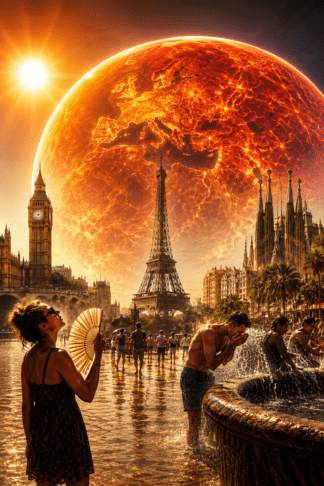 Evropa se tali: temperature nad 44 stopinj, več mrtvih, zaprte šole (video) 2 visoke temperature
