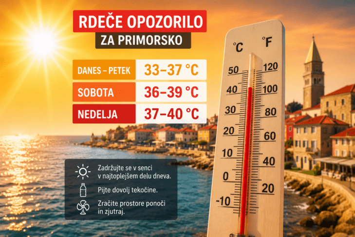 rdeče opozorilo