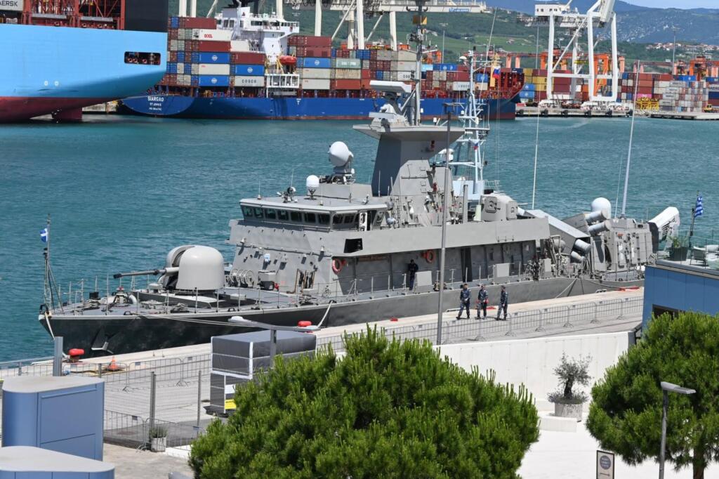 Vojaška ladja vojaška vaja ADRION ladja čoln morje slovenska vojska
