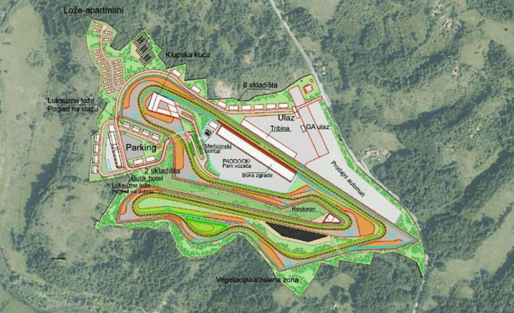 Formula 1 le dobro uro od slovenske meje? Hrvaška načrtuje novo dirkališče 2 formula 1