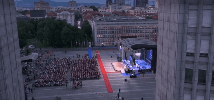 Trg republike slovenija ljubljana prireditev