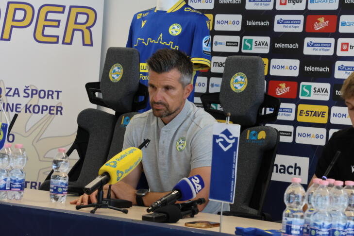 Ali bo FC Koper potrdil napredovanje? Sporočilo Zeljkovića in Rimaca je jasno 2 FC KOPER Zoran Zeljković LEO RIMAC živa papež avtor nogomet nzs