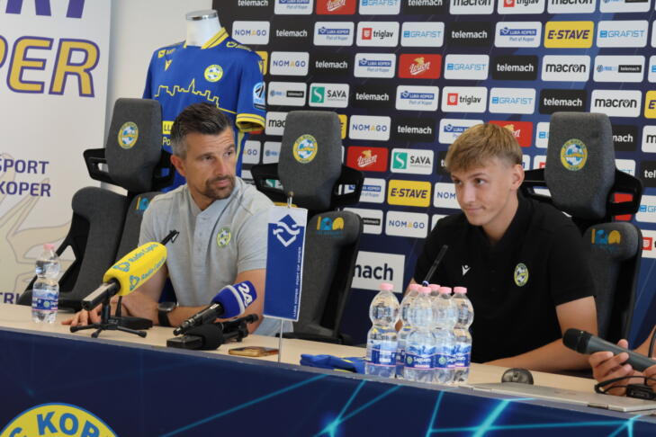 Ali bo FC Koper potrdil napredovanje? Sporočilo Zeljkovića in Rimaca je jasno 7 FC KOPER Zoran Zeljković LEO RIMAC živa papež avtor nogomet nzs