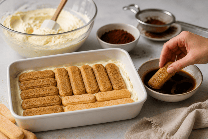 Recept za tiramisu sladoled: Kremasta poletna sladica brez aparata 2 tiramisu sladoled