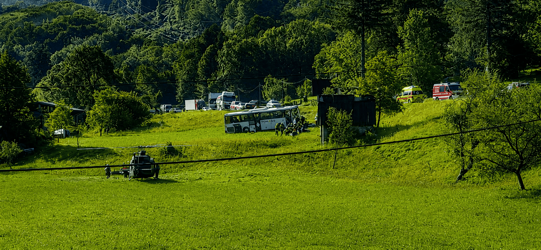 avtobus nesreča