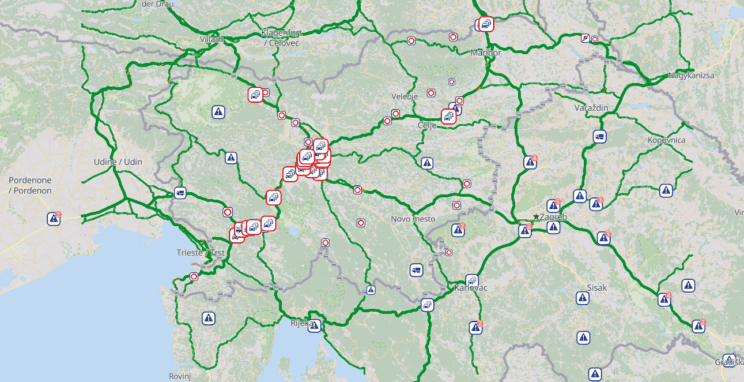 prometna nesreča ac primorska ac ljubljana