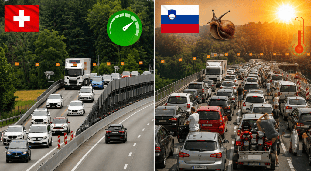 promet avtoceste kolone