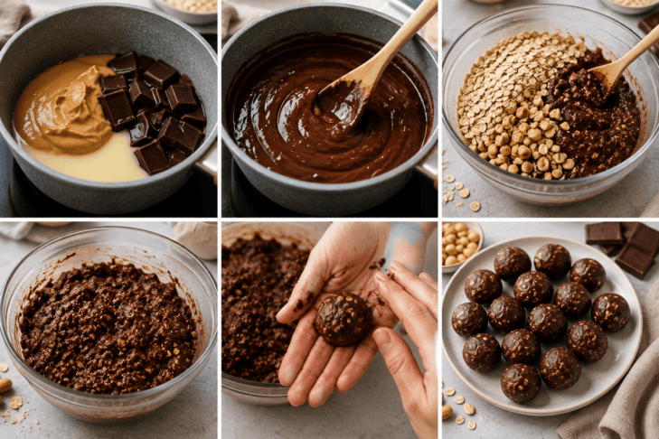 Recept za čokoladne proteinske kroglice, ki vas napolnijo z energijo 2 čokoladne kroglice
