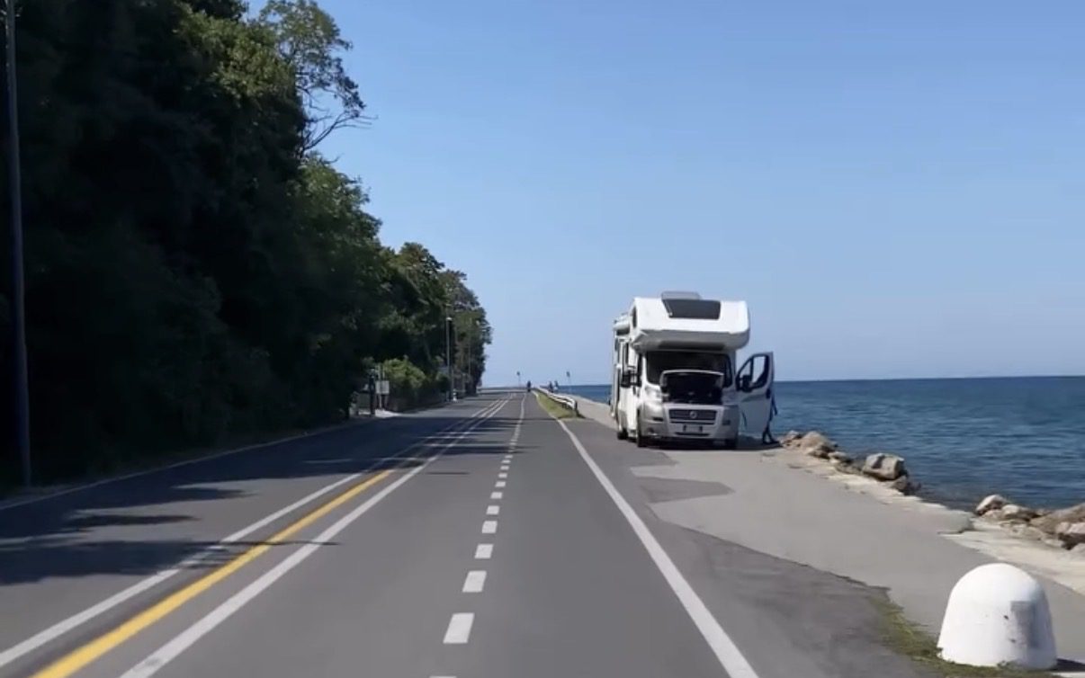 obalni pas avtodom italijan
