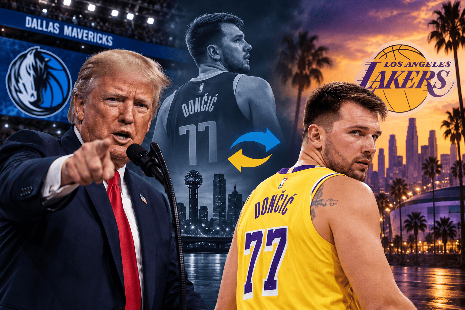 dončič trump