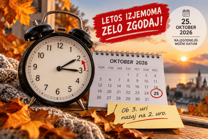 kdaj bomo premaknili uro