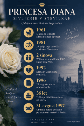Razkrili prve besede kraljice Elizabete II. ob novici o nesreči princese Diane 3 princesa diana