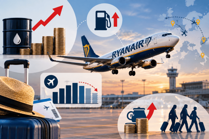 Letalske vozovnice naj bi se občutno podražile: Ryanair že zmanjšuje število letov 2 ryanair